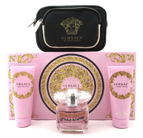 versace 5 peice gift set|Versace gift set for women.